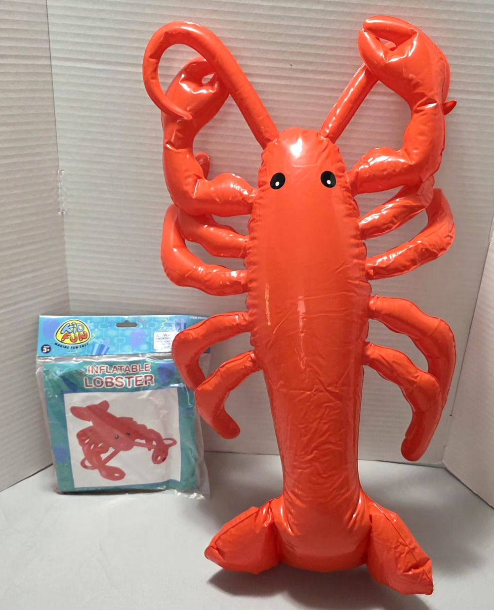 Kid Fun Inflatable Lobster 20" Pool Party Beach Toy Decoration Blow Up New IN290